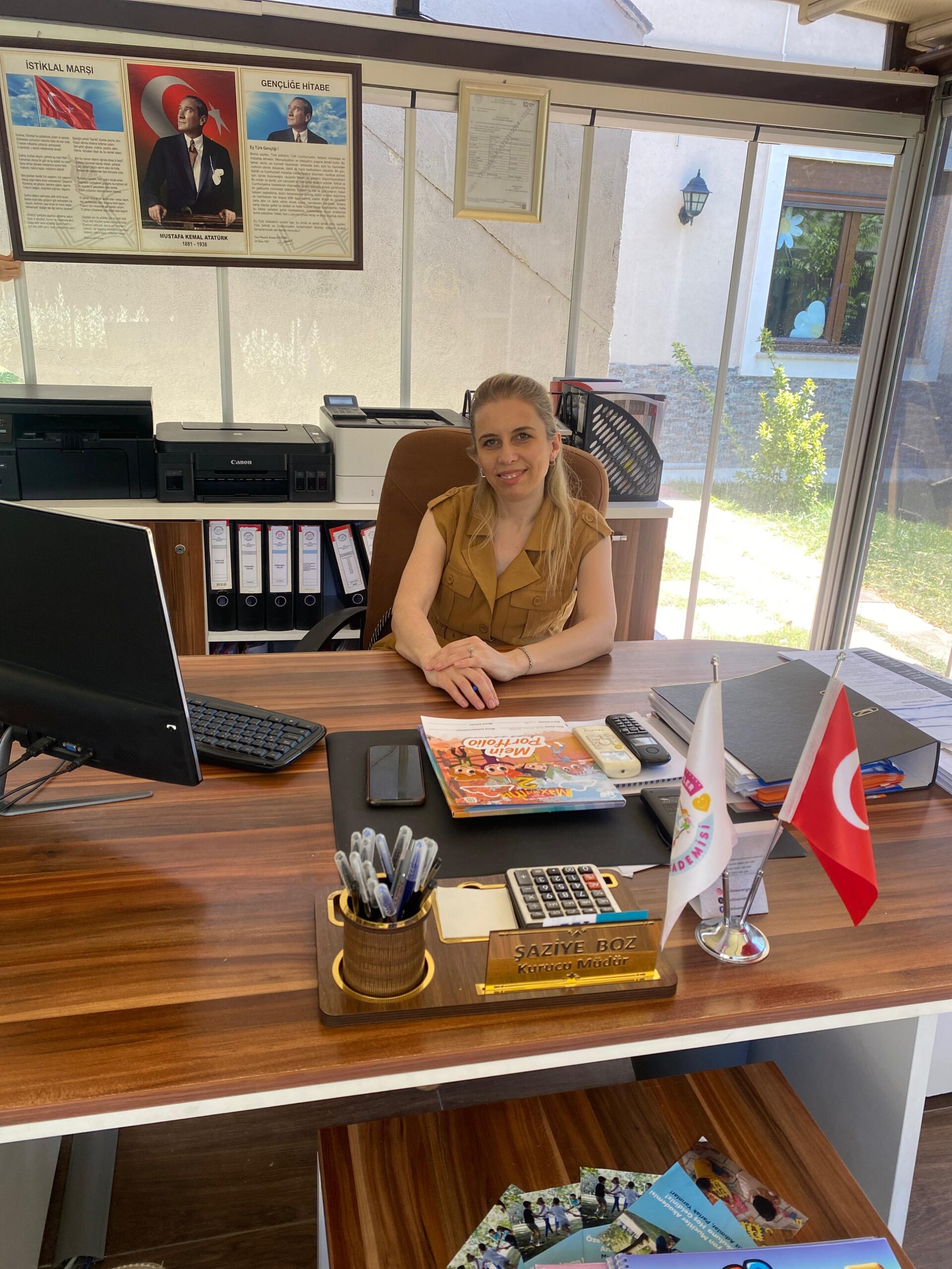 Kurucu Müdür Şaziye Boz